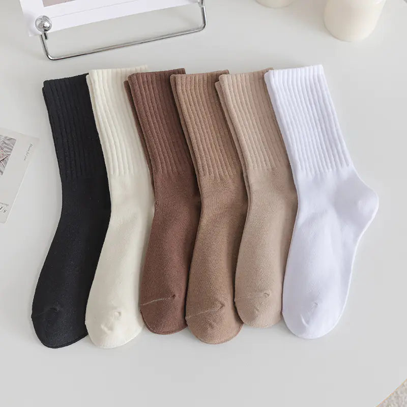 Calcetines de Media Caña Deportivos para Hombre de Otoño e Invierno